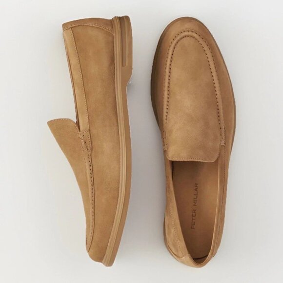 Peter Millar Excursionist Venetian Nubuck Loafer Men's Size 9.5 - MF24XF05 - Picture 1 of 7
